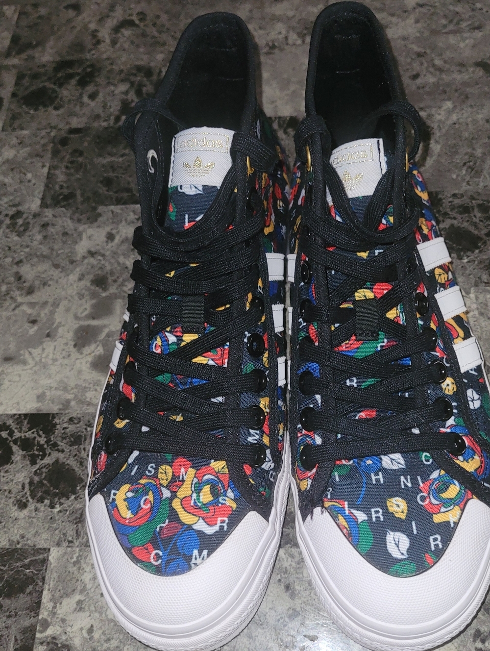 ADIDAS NIZZA HIGH TOP SUPERCUTE SNEAKERS